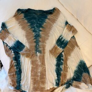 SHOWMEYOURMUMU tie dye tunic size large
